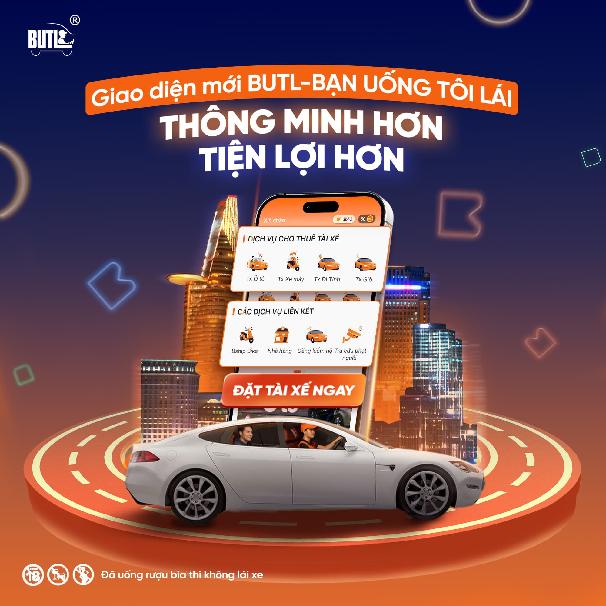 Tiện ích dịch vụ liên kết của BUTL