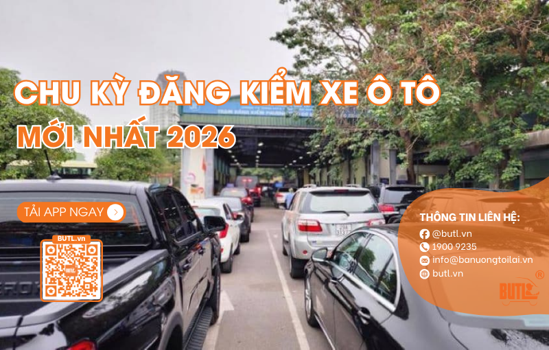 Chu kỳ đăng kiểm xe ô tô