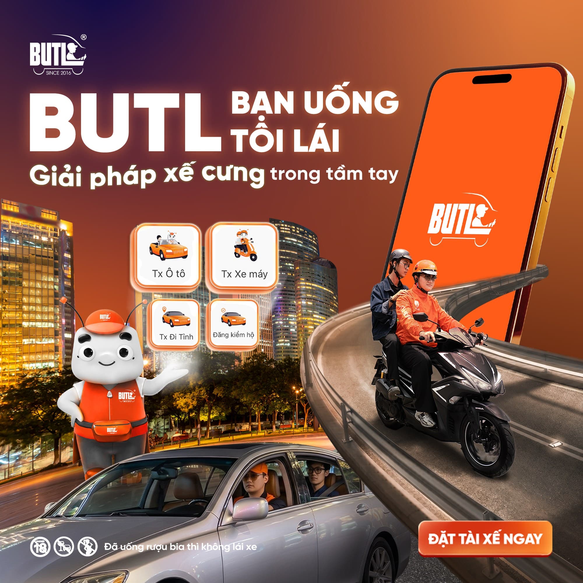 BUTL giải pháp xế cưng trong tầm tay