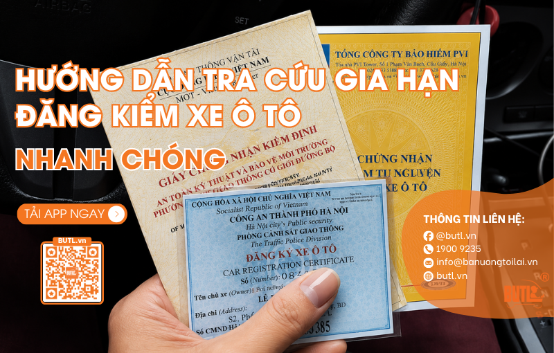 hướng dẫn cách tra cứu gia hạn đăng kiểm xe ô tô nhanh chóng
