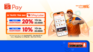 Đặt tài xế ngay, ưu đãi liền tay cùng ShopeePay trên Bạn Uống Tôi Lái