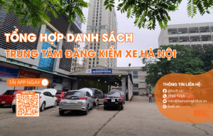 danh sách trung tâm đăng kiểm xe hà nội