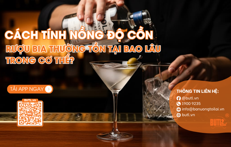 Cách tính nồng độ cồn