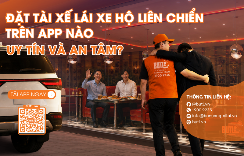 Đặt tài xế lái xe hộ Liên Chiểu Đà Nẵng