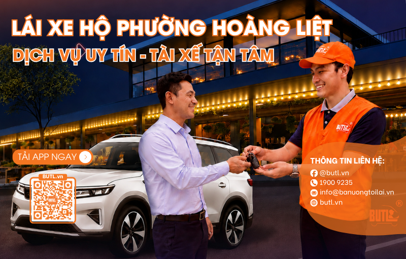 Tài xế lái hộ phường Hoàng Liệt