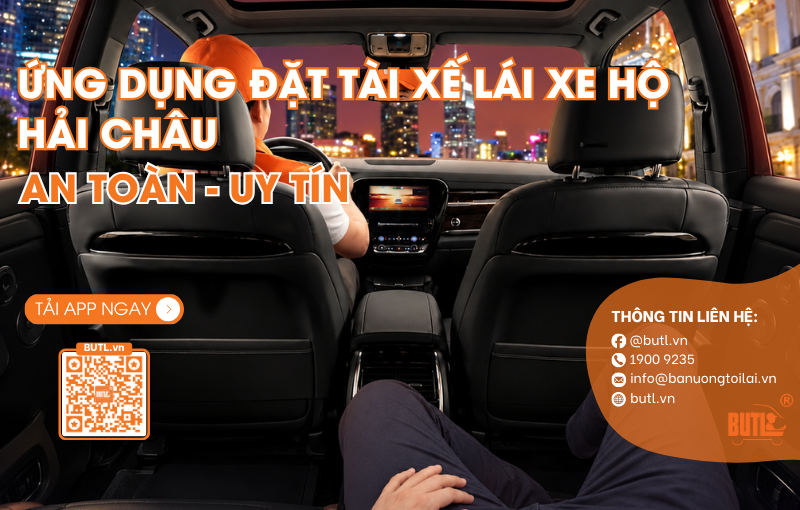 Ứng dụng đặt tài xế lái hộ Hải Châu Đà Nẵng