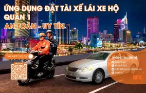 ứng dụng tài xế lái xe hộ quận 1
